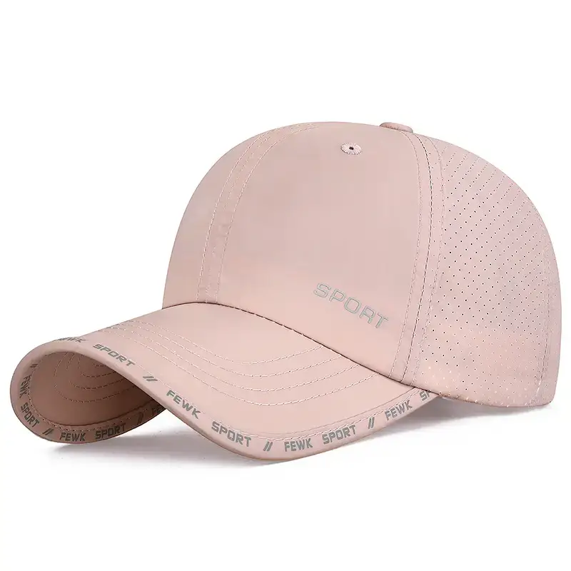 Black Sport Cap with "SPORT" Logo & Perforated Design - Image 7