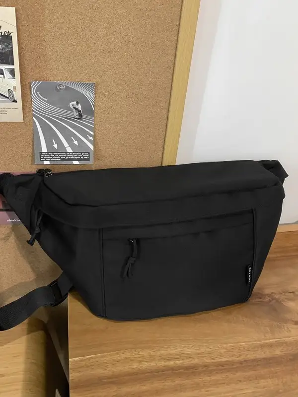 2025 New Crossbody Bag Large Capacity Light Grey