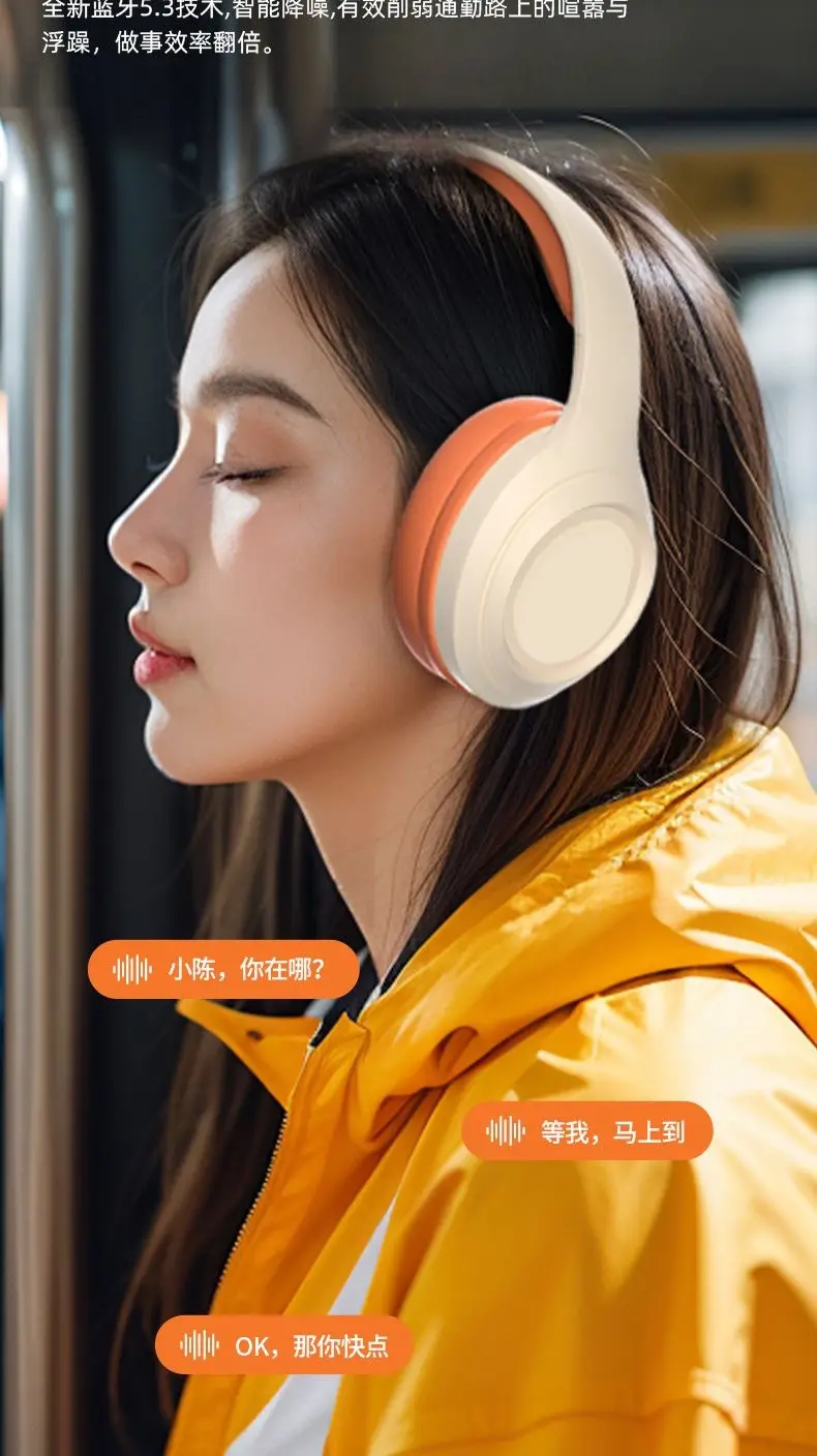 Wireless Bluetooth Headset with Noise Reduction & Long Battery β feature 10