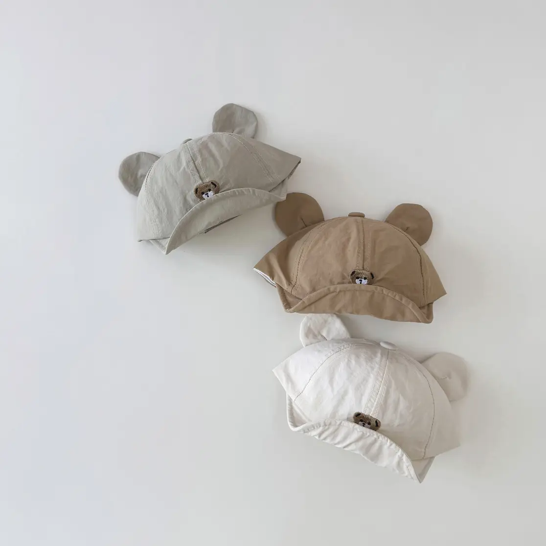 Baby Bear Ears Sunshade Hat White 2026 - Image 3