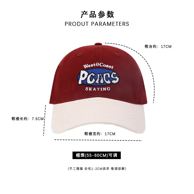 Women's Red PEACHS Sunscreen Cap Spring New — feature 4