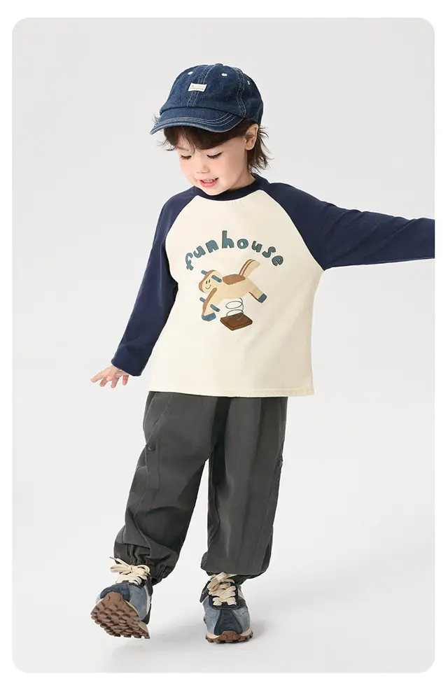 Right-Euro Boys Cotton Long Sleeve T-Shirt Spring 2026 — feature 17