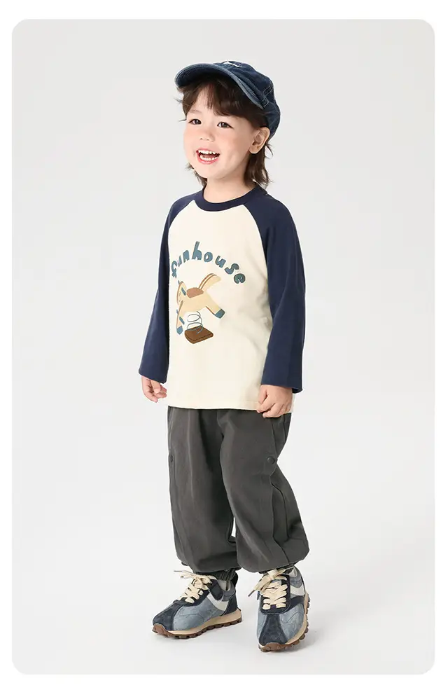Right-Euro Boys Cotton Long Sleeve T-Shirt Spring 2026 — feature 18