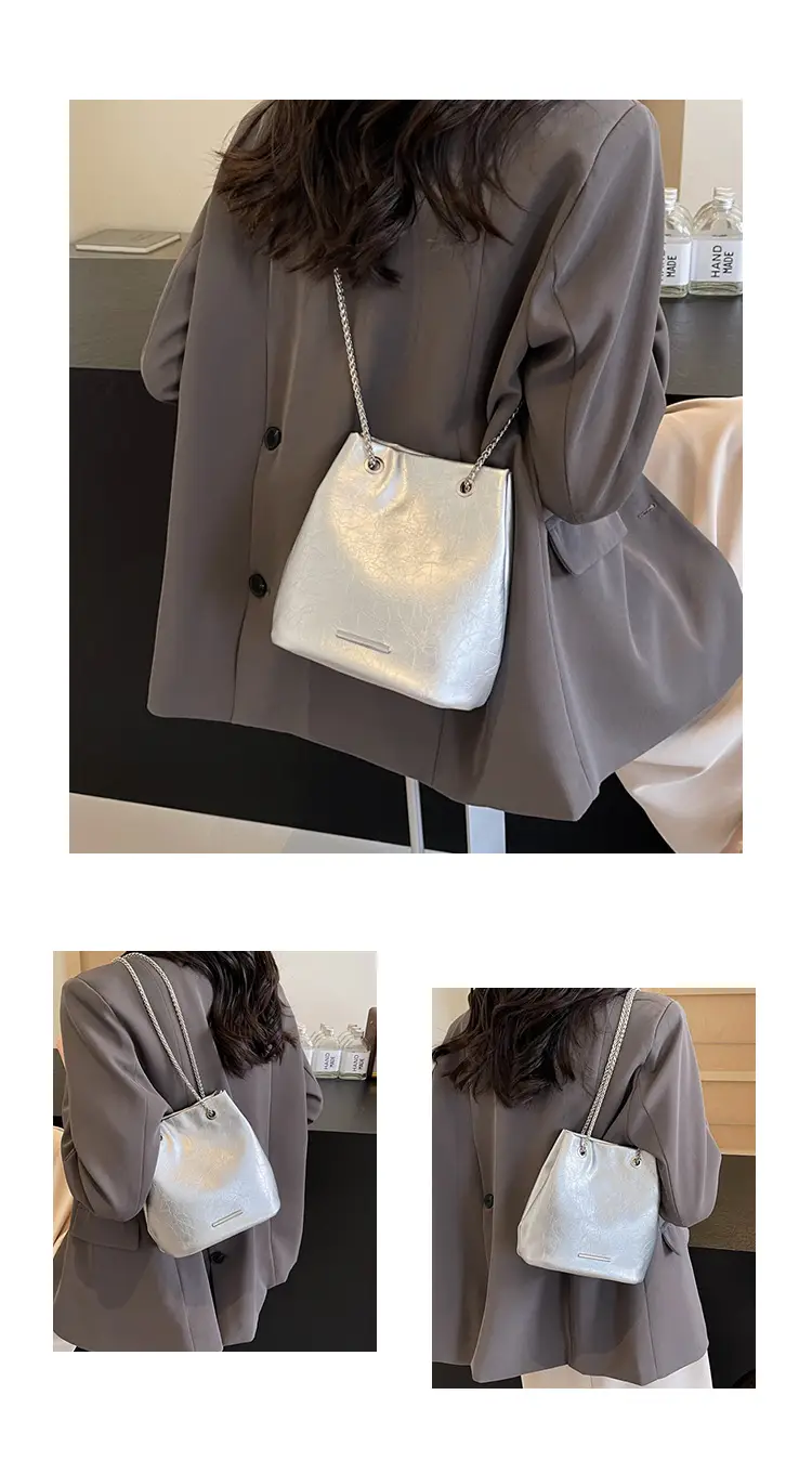 Women's Black Chain Crossbody Bag 2025 New Arrival — feature 11