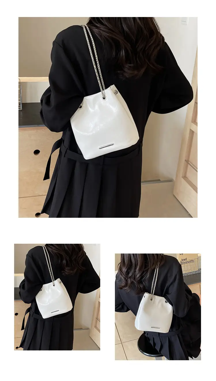 Women's Black Chain Crossbody Bag 2025 New Arrival — feature 12