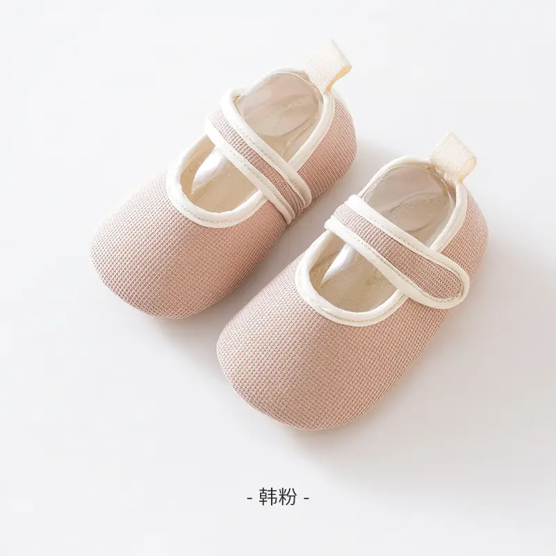 Baby Toddler Socks Spring Autumn Solid Color Non-Slip Floor Shoes