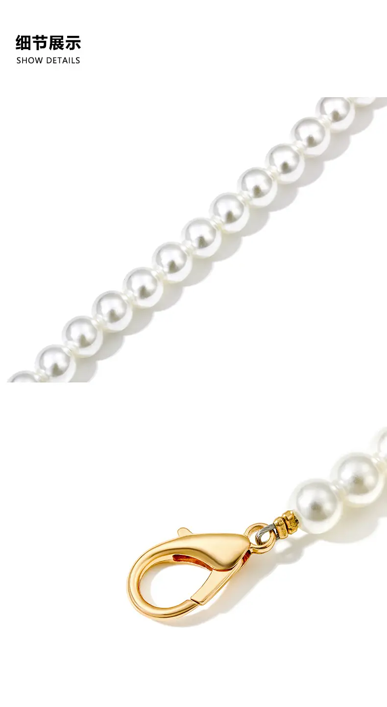 Cross-Brand Pearl Chain Bag for Women — feature 5