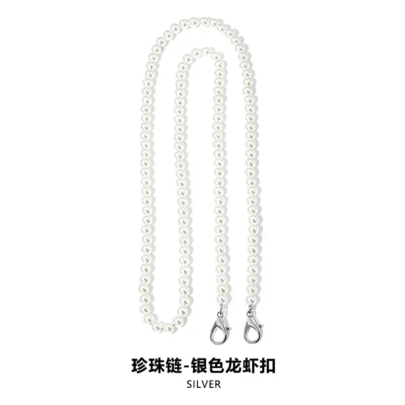 Cross-Brand Pearl Chain Bag for Women - Image 2