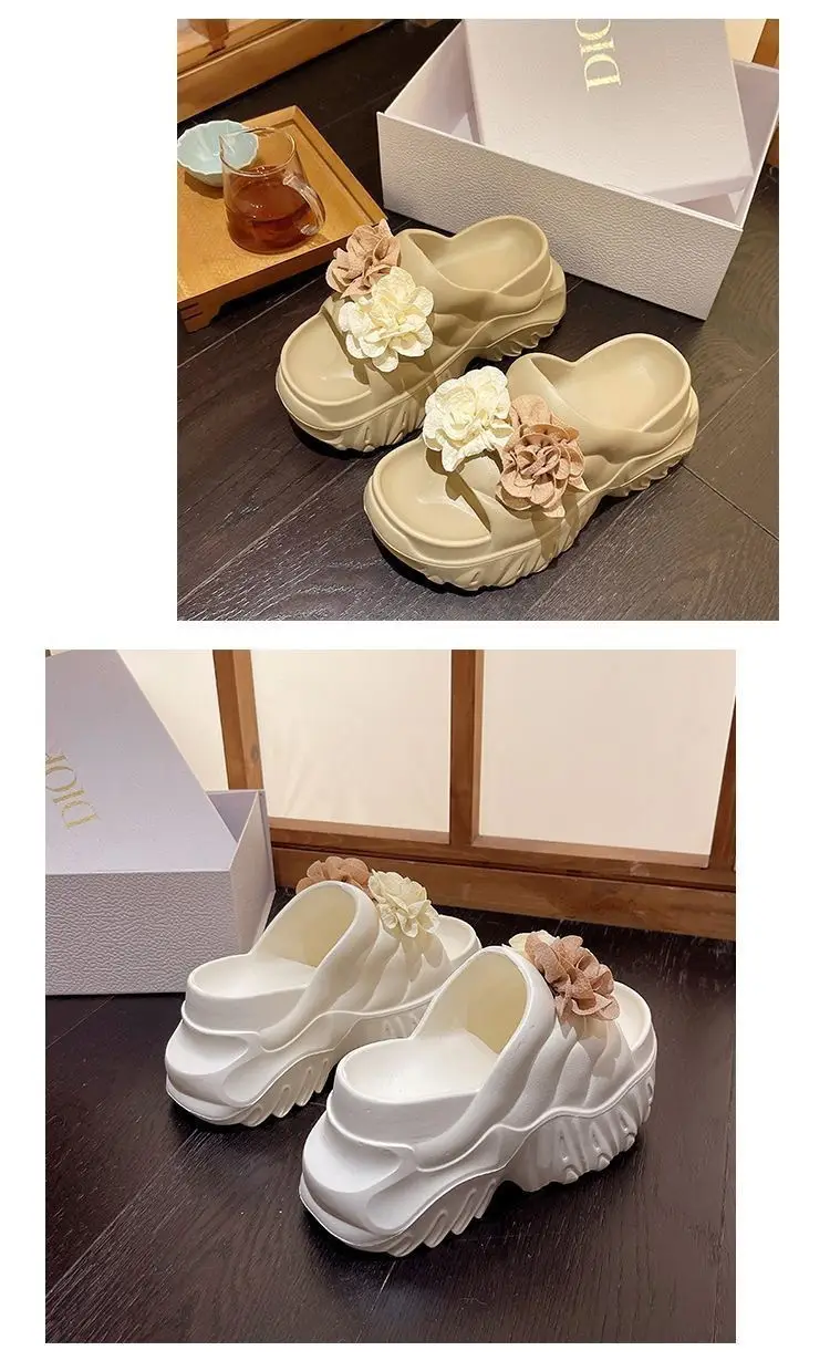 Black Floral Platform Sandals for Women Summer — feature 15