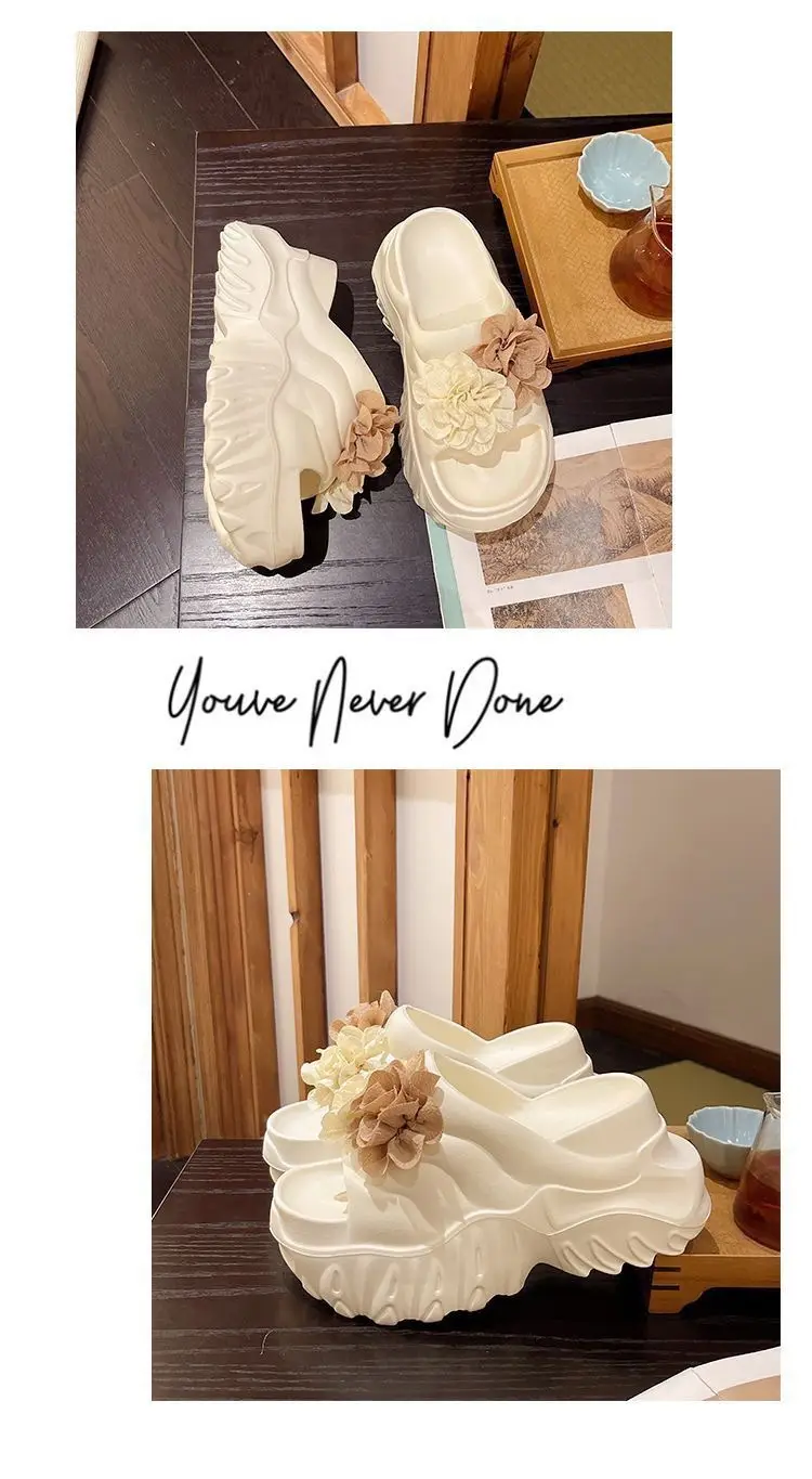 Black Floral Platform Sandals for Women Summer — feature 16