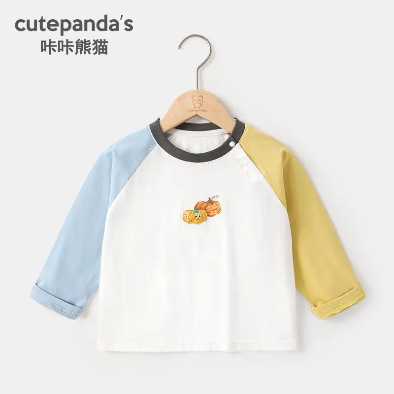 Baby Long Sleeve T-Shirt Green White Spring Outfit