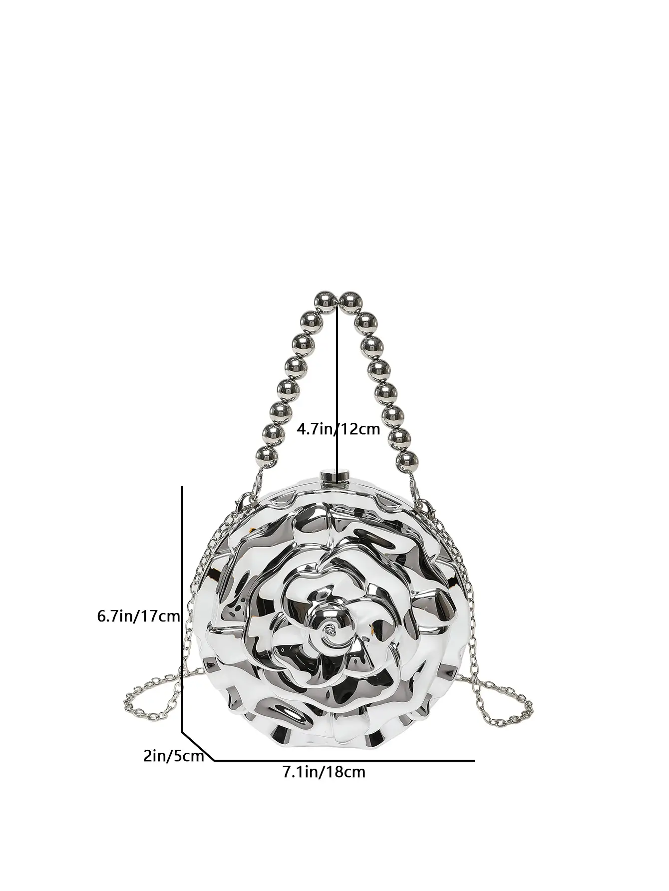Gold Rose Crossbody Bag for Women — feature 1