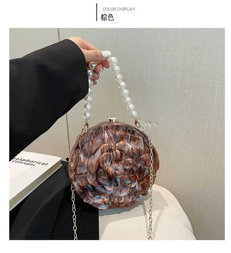 Gold Rose Crossbody Bag for Women — feature 11
