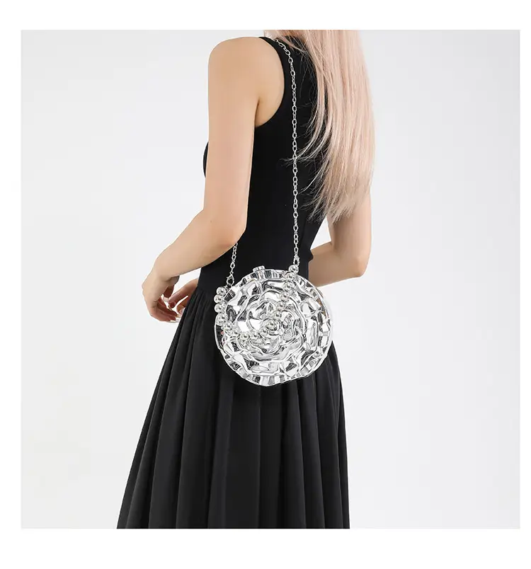 Gold Rose Crossbody Bag for Women — feature 15