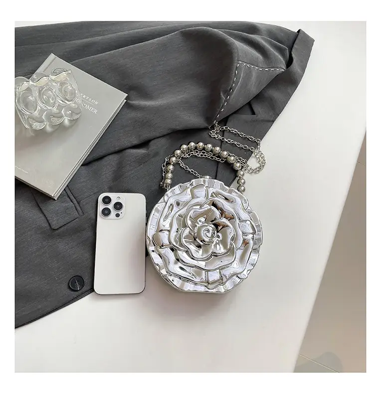 Gold Rose Crossbody Bag for Women — feature 3