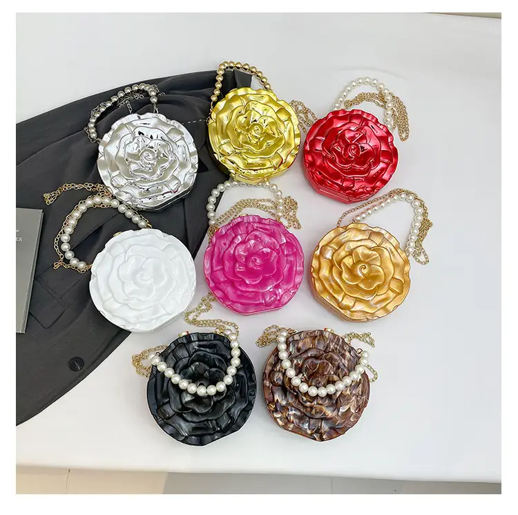 Gold Rose Crossbody Bag for Women — feature 6