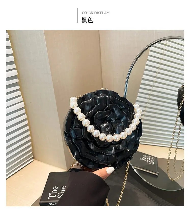 Gold Rose Crossbody Bag for Women — feature 7