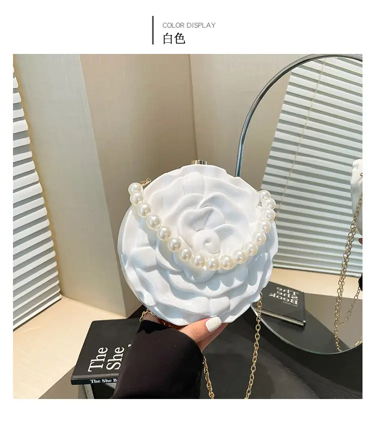 Gold Rose Crossbody Bag for Women — feature 8