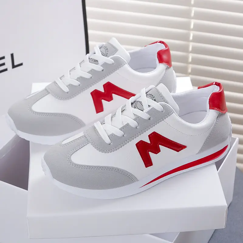 Women's Grey Blue Sneakers Spring Autumn Lightweight Breathable — feature 16