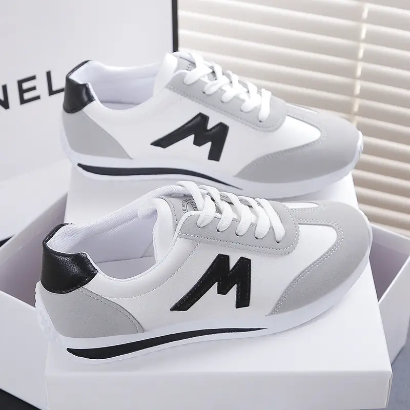 Women's Grey Blue Sneakers Spring Autumn Lightweight Breathable — feature 17