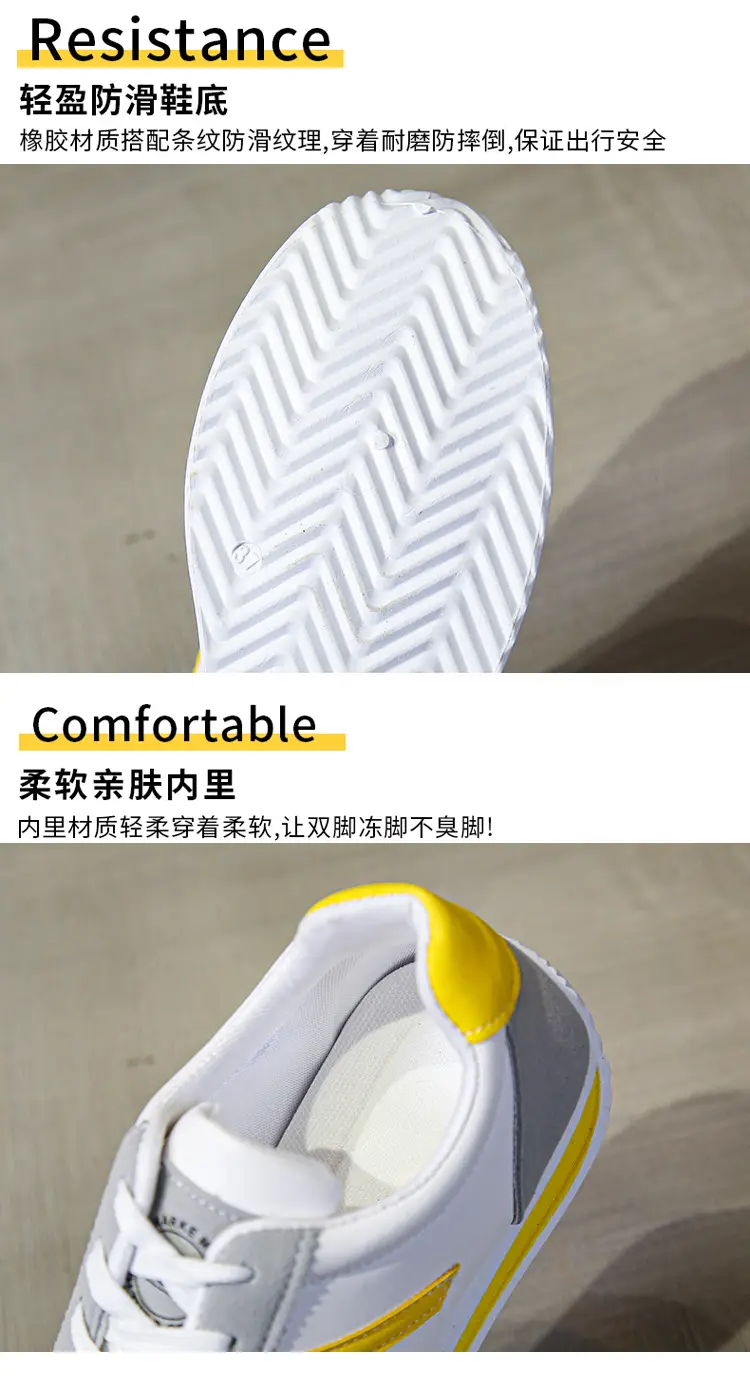 Women's Grey Blue Sneakers Spring Autumn Lightweight Breathable — feature 3