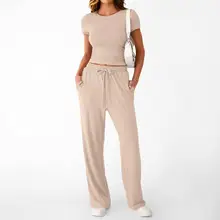 Long Sleeve Ribbed Knit Belt Dress for Women Grey — feature 14