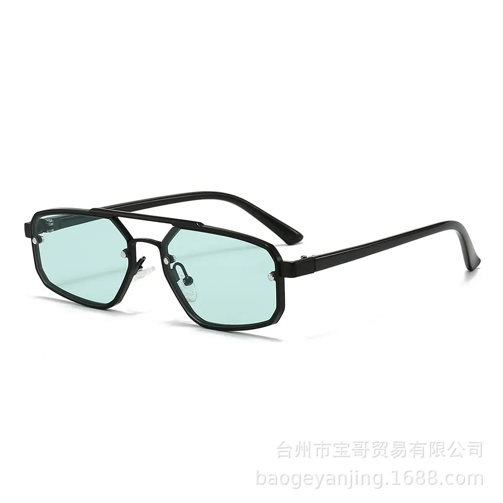 Metal Cat-Eye Sunglasses Polarized Men Women