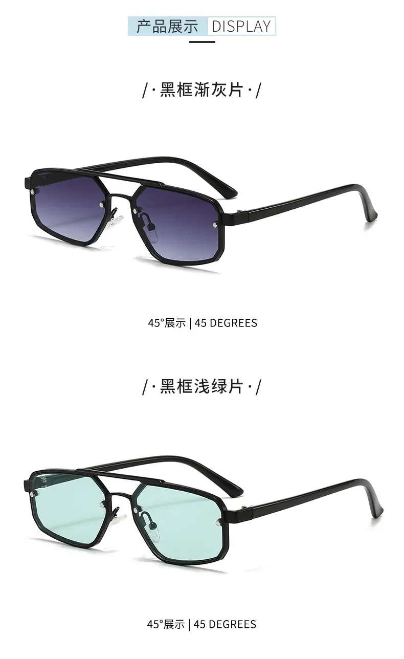 Metal Cat-Eye Sunglasses Polarized Men Women — feature 11