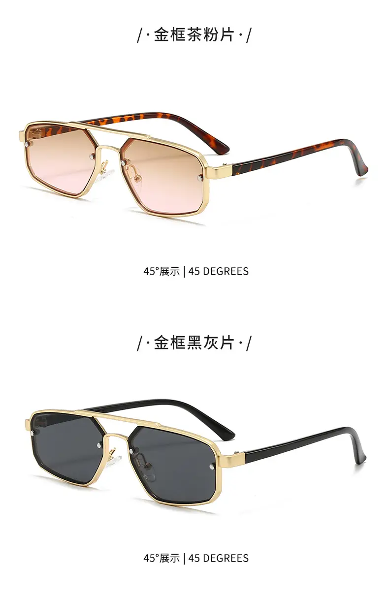 Metal Cat-Eye Sunglasses Polarized Men Women — feature 12