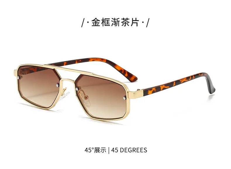 Metal Cat-Eye Sunglasses Polarized Men Women — feature 13
