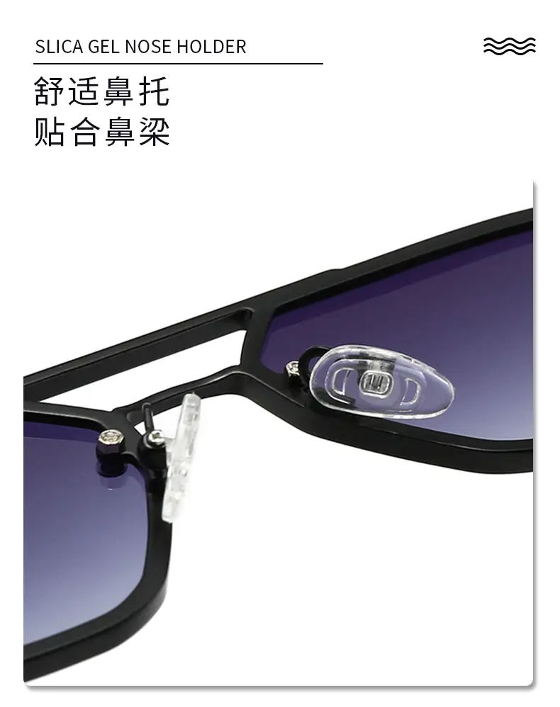 Metal Cat-Eye Sunglasses Polarized Men Women — feature 9