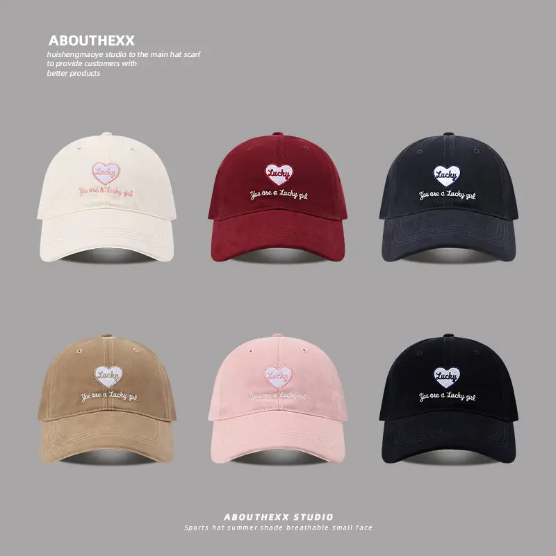 Love Embroidered Baseball Cap for Boys Girls All Match - Image 4