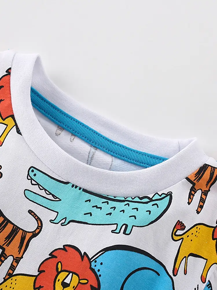 Cross-border Malwee Boys T-Shirt Summer Casual Two-piece Set