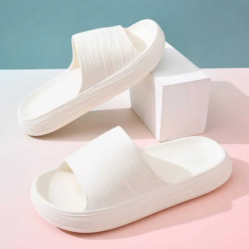 Slippers Women's Summer Non-slip Outer Wear Thick Bottom Heightened Slides Wear-resistant Soft Non-smelly Feet EVA Couple Sandals - Image 6