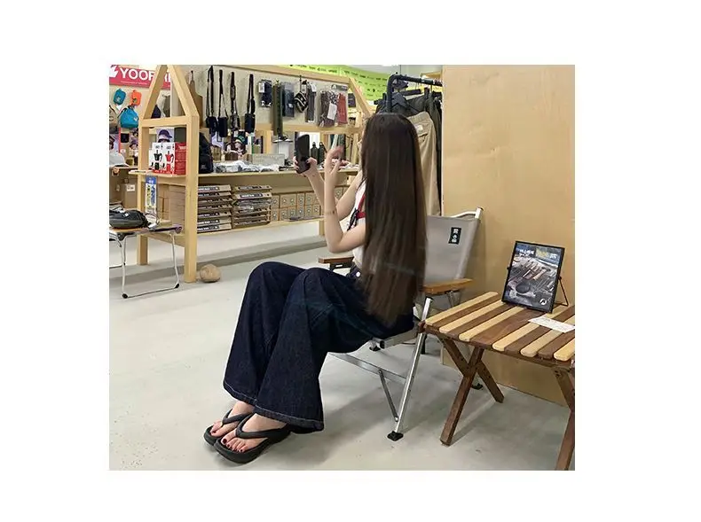 Women Dark Blue Wide Leg Pants 2025 Commuter — feature 10