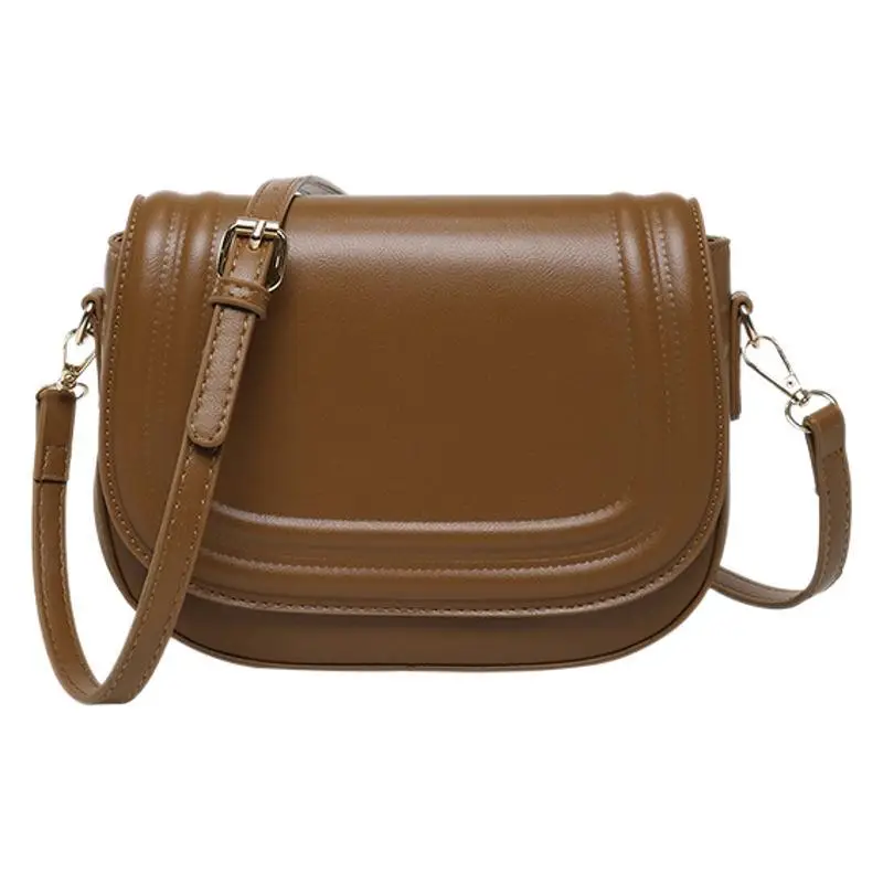 Red PU Shoulder Messenger Bag Small All-Match