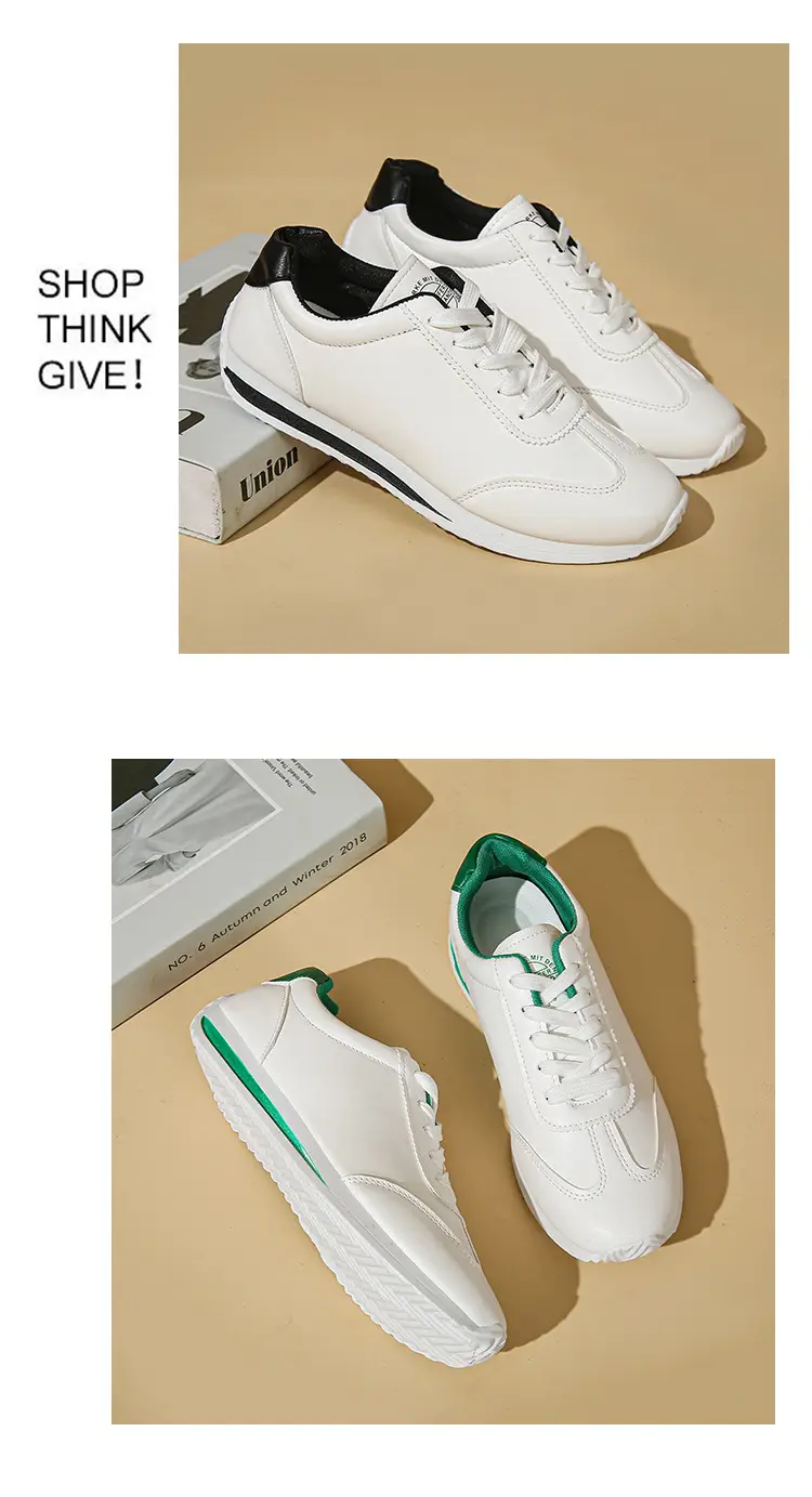 Women White Casual Sneakers 2025 Autumn — feature 10
