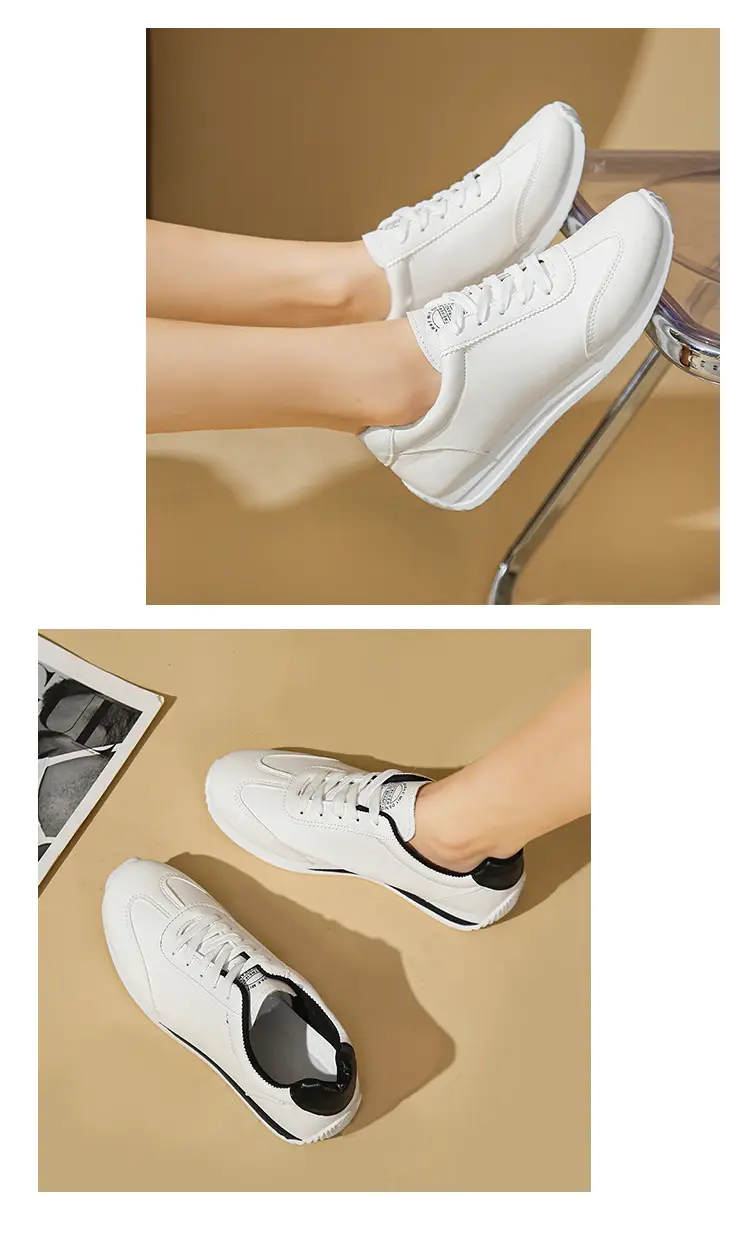 Women White Casual Sneakers 2025 Autumn — feature 13
