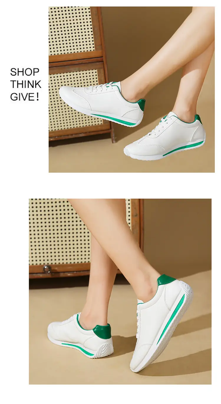 Women White Casual Sneakers 2025 Autumn — feature 16