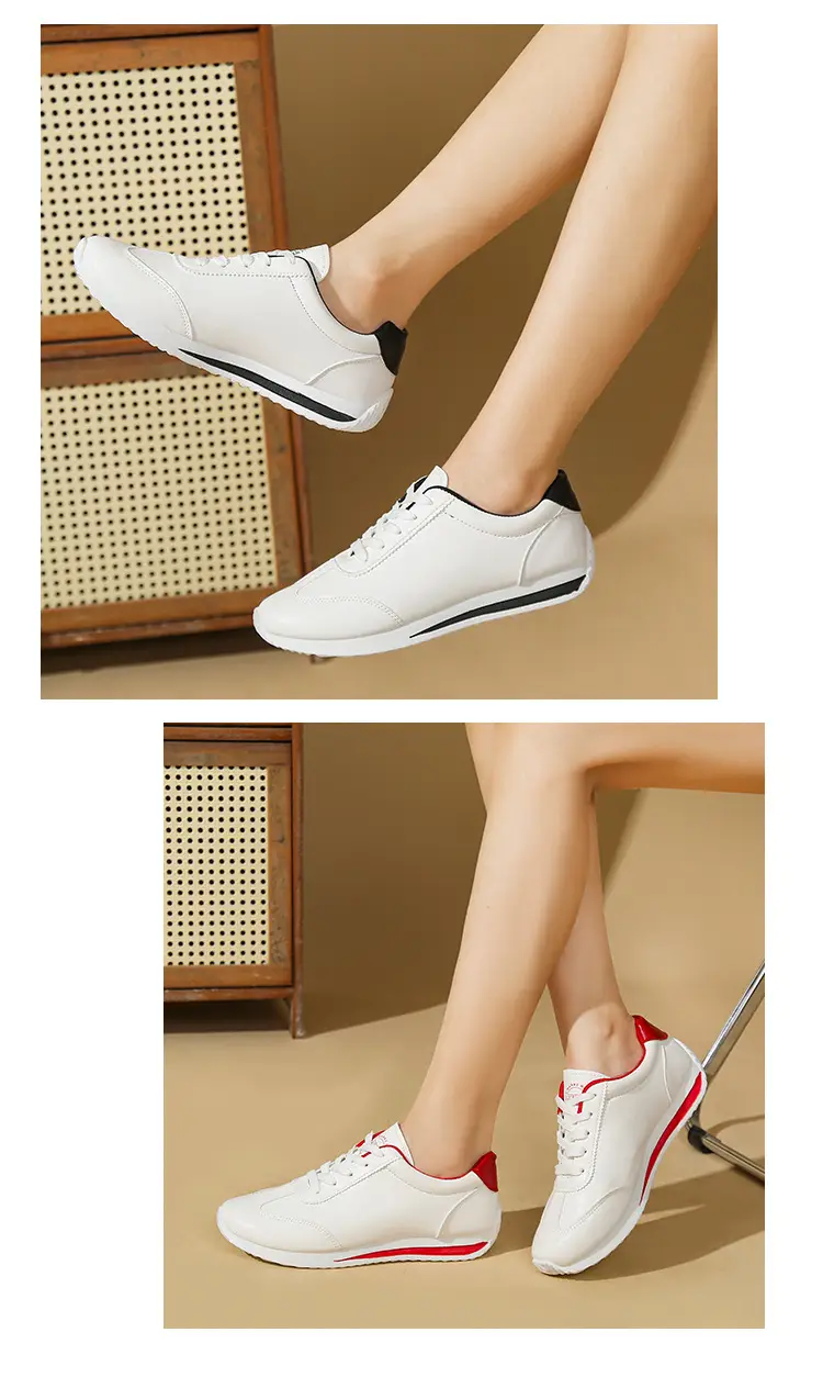 Women White Casual Sneakers 2025 Autumn — feature 18