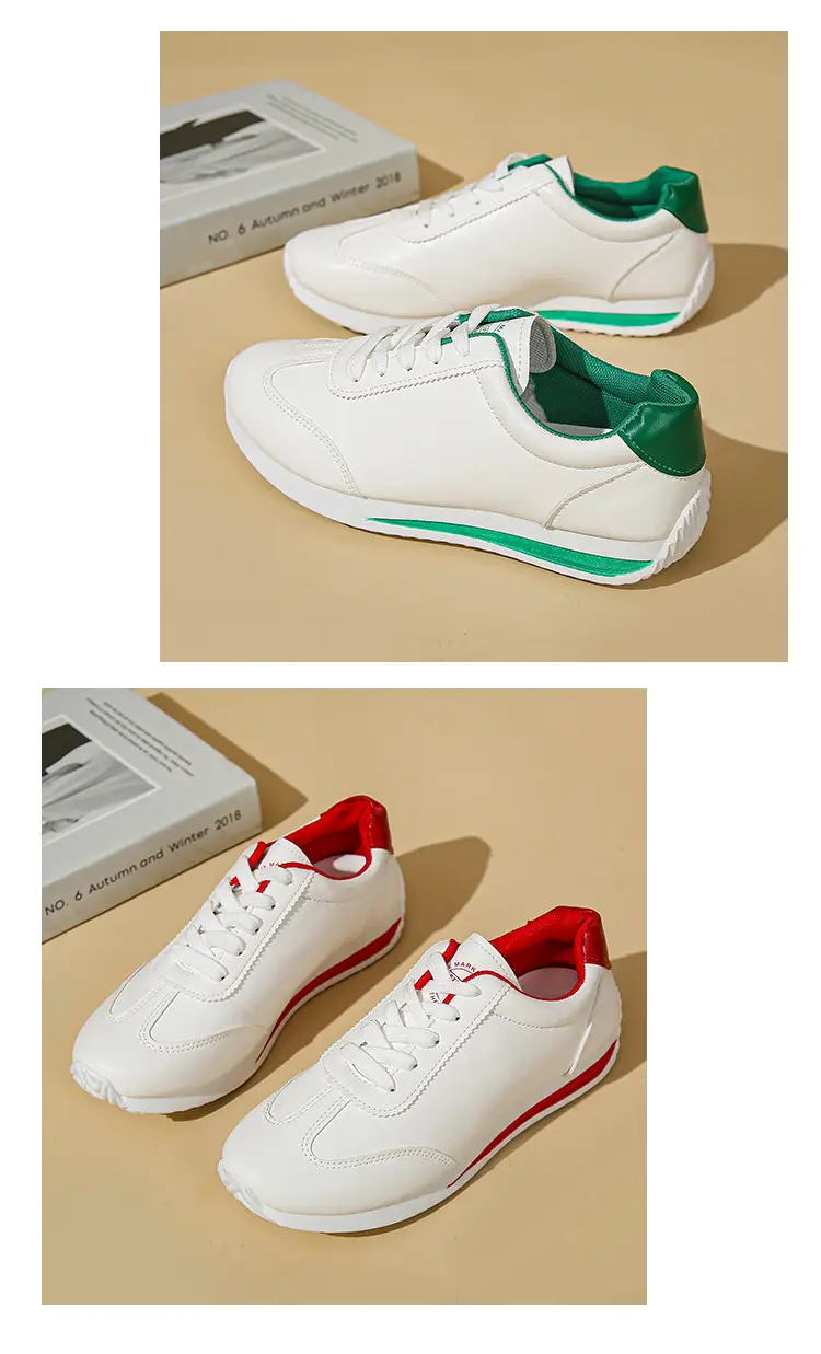 Women White Casual Sneakers 2025 Autumn — feature 2
