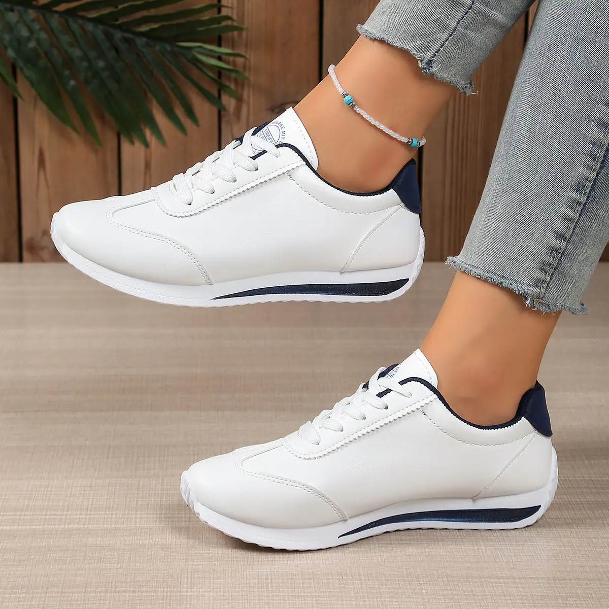 Women White Casual Sneakers 2025 Autumn — feature 20