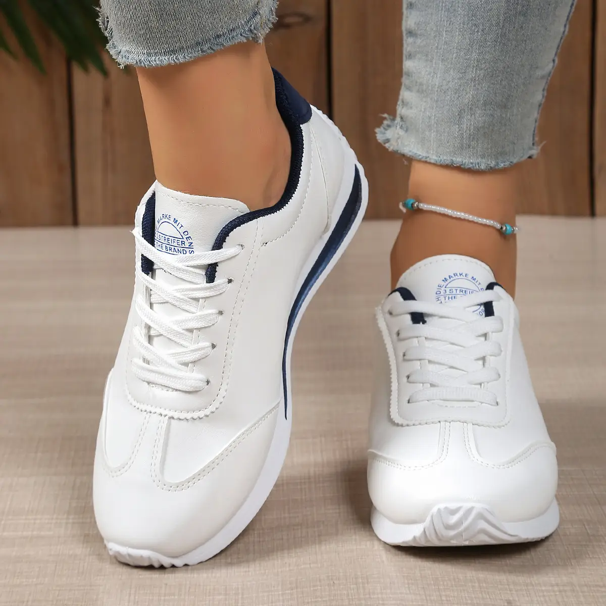 Women White Casual Sneakers 2025 Autumn — feature 21