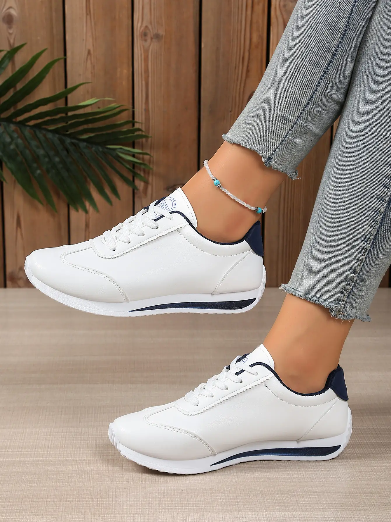Women White Casual Sneakers 2025 Autumn — feature 23