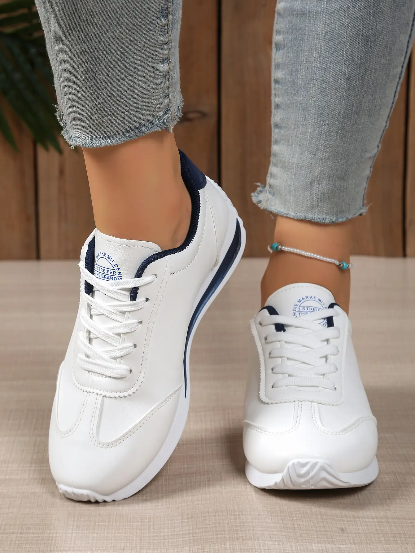 Women White Casual Sneakers 2025 Autumn — feature 24