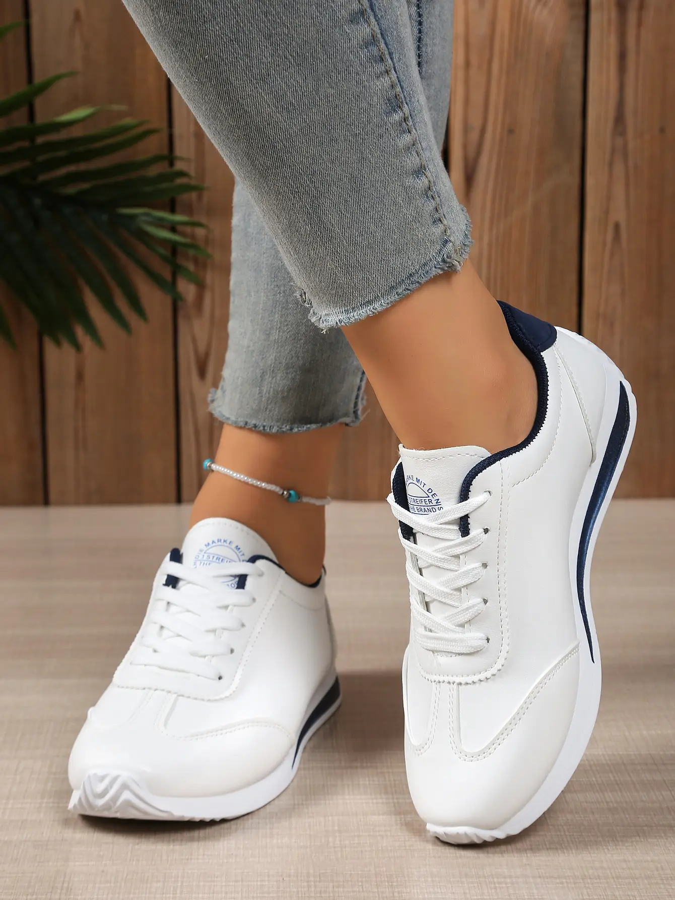 Women White Casual Sneakers 2025 Autumn — feature 25
