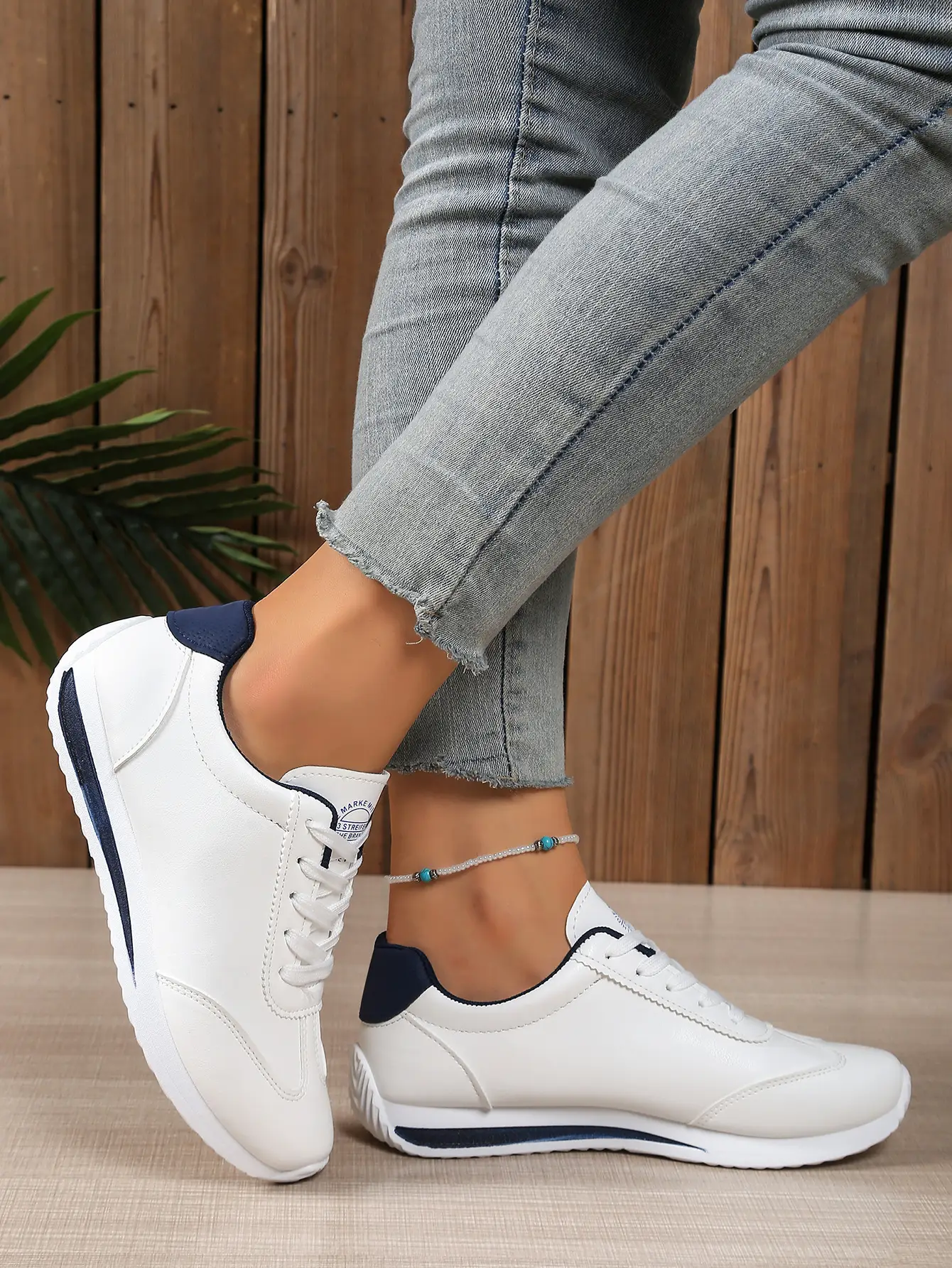 Women White Casual Sneakers 2025 Autumn — feature 26