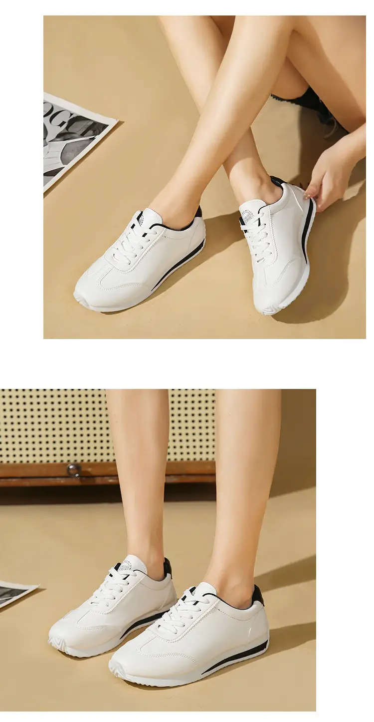 Women White Casual Sneakers 2025 Autumn — feature 4