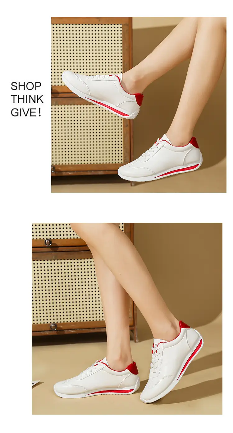 Women White Casual Sneakers 2025 Autumn — feature 8
