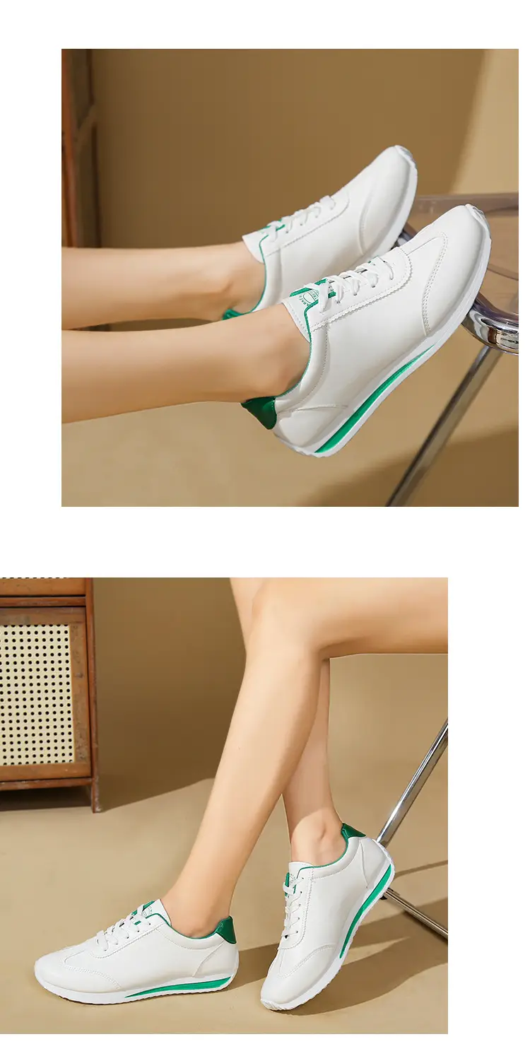 Women White Casual Sneakers 2025 Autumn — feature 9